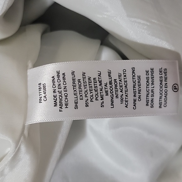 MICHAEL KORS DRESS METALLIC AND STRIPES SIZE 8 IN VERY GOOD CONDITION - Picture 8 of 10